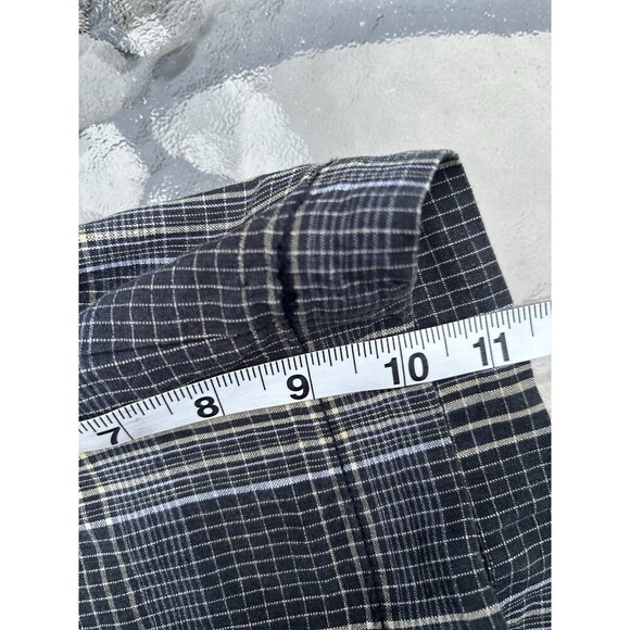 VTG Tommy Bahama Men’s 36” Plaid Shorts Linen Silk Blend Paradise Nation Y2K - Picture 7 of 7